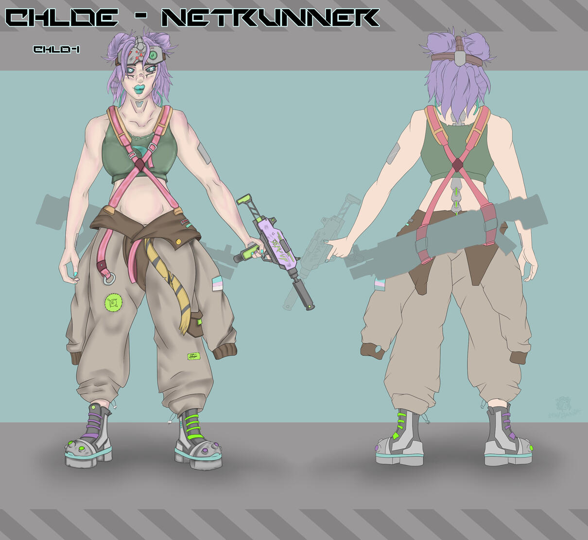 Chloe the Netrunner